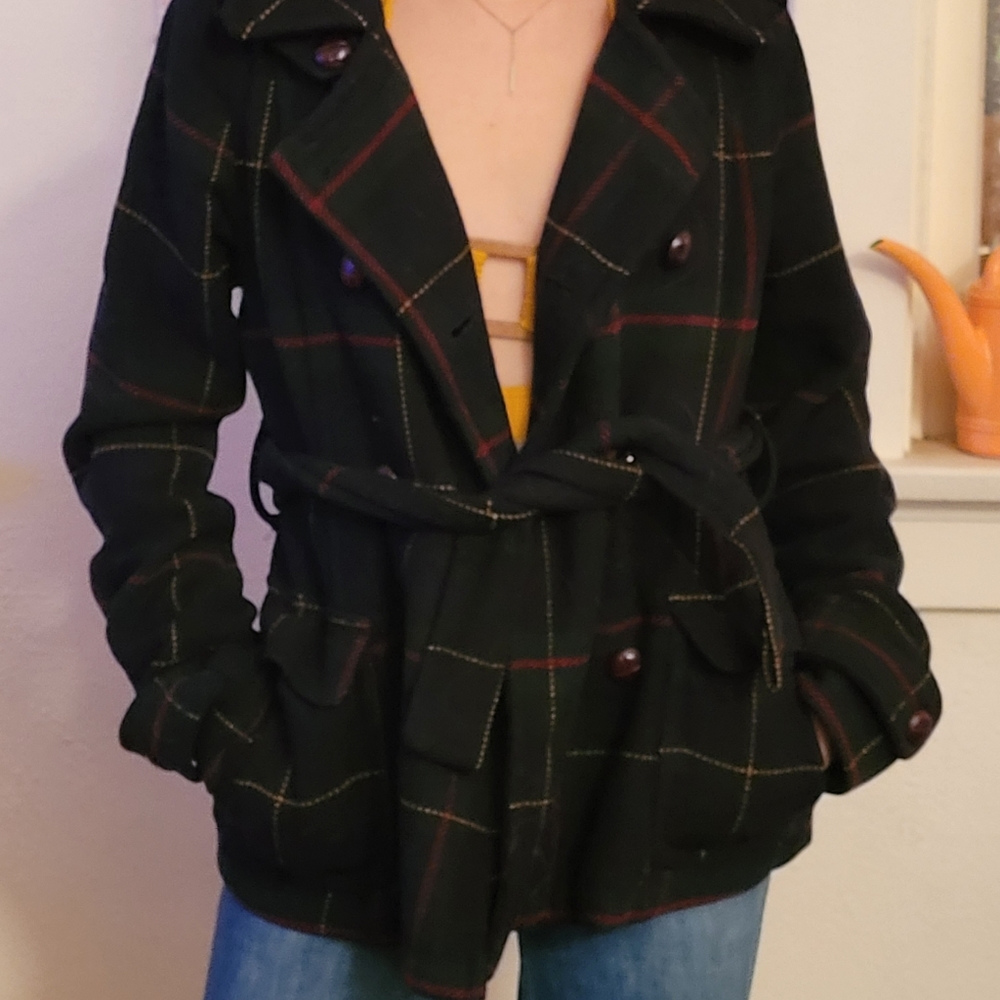 Belted jacket